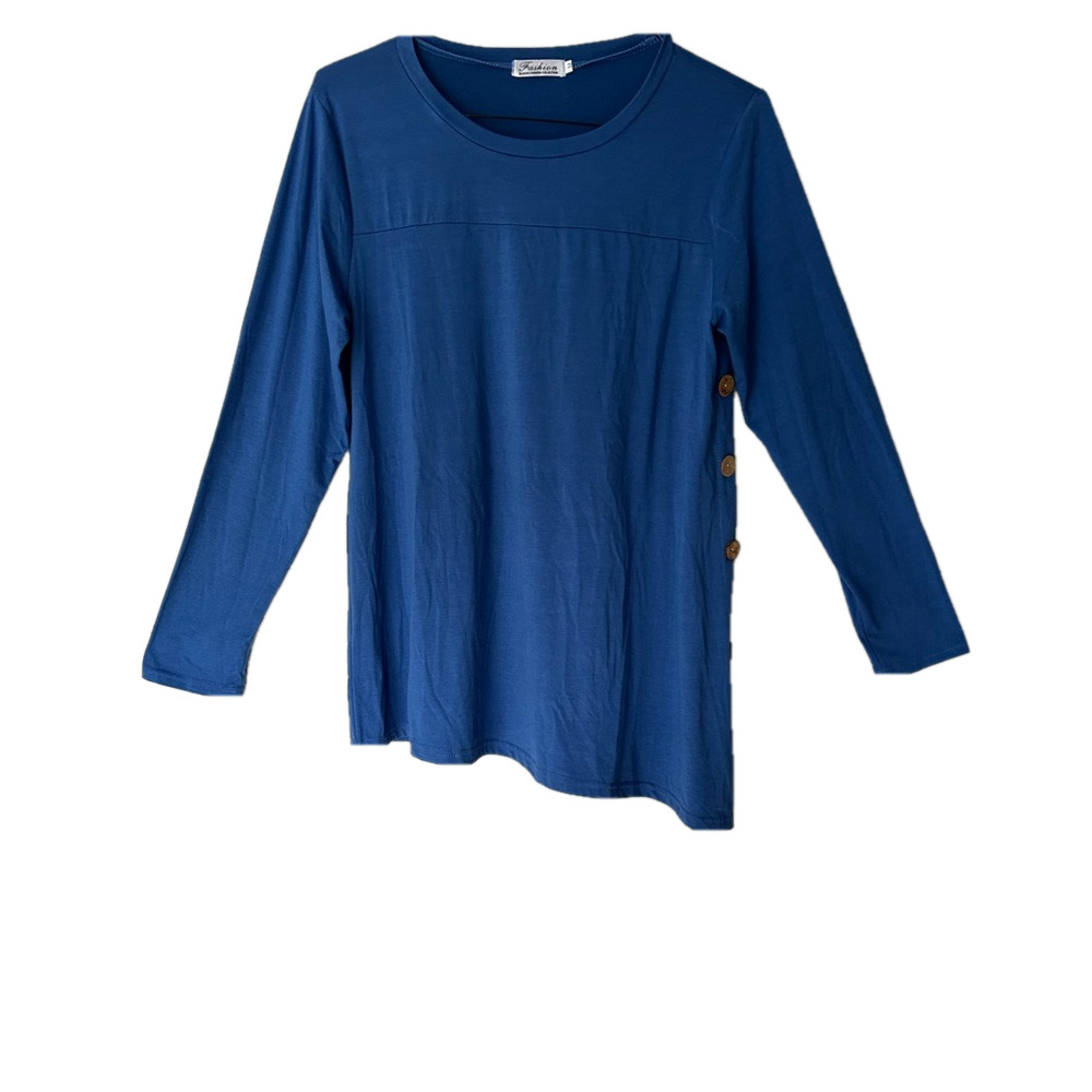 Fashion Classic Collection Women's Blue Long Sleeve Tunic M